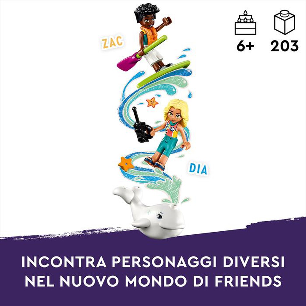 Immagine del prodotto LEGO - IDFRIENDS Idrovolante di salvataggio - 41752