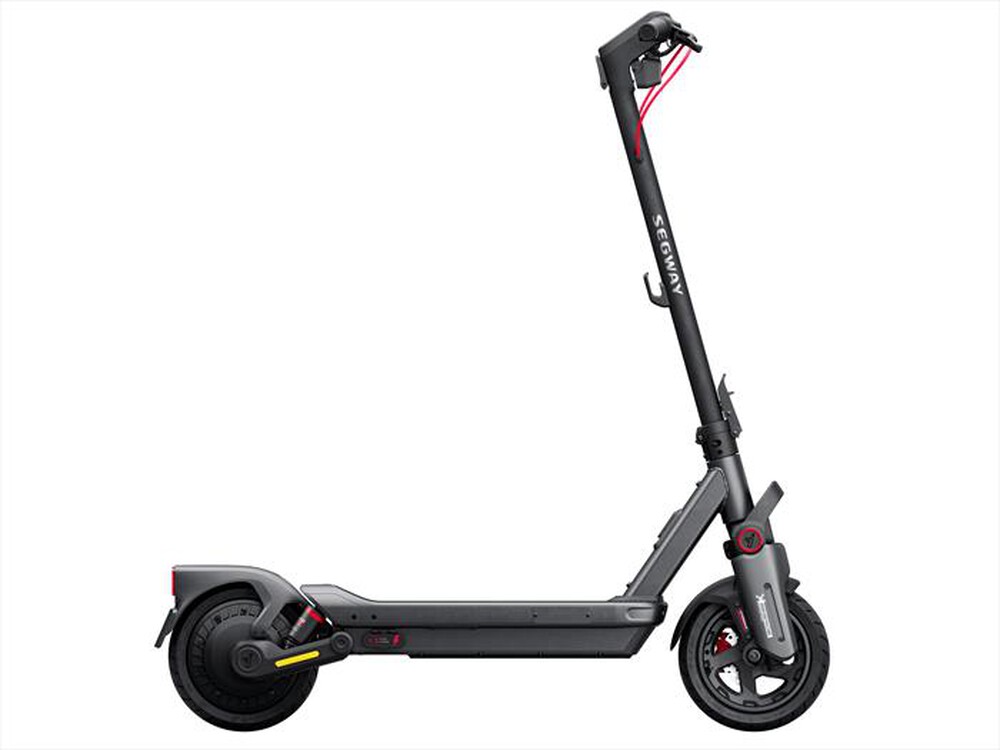 "SEGWAY - Monopattino elettrico NINEBOT MAX G3 I-Nero, Grigio e Rosso"