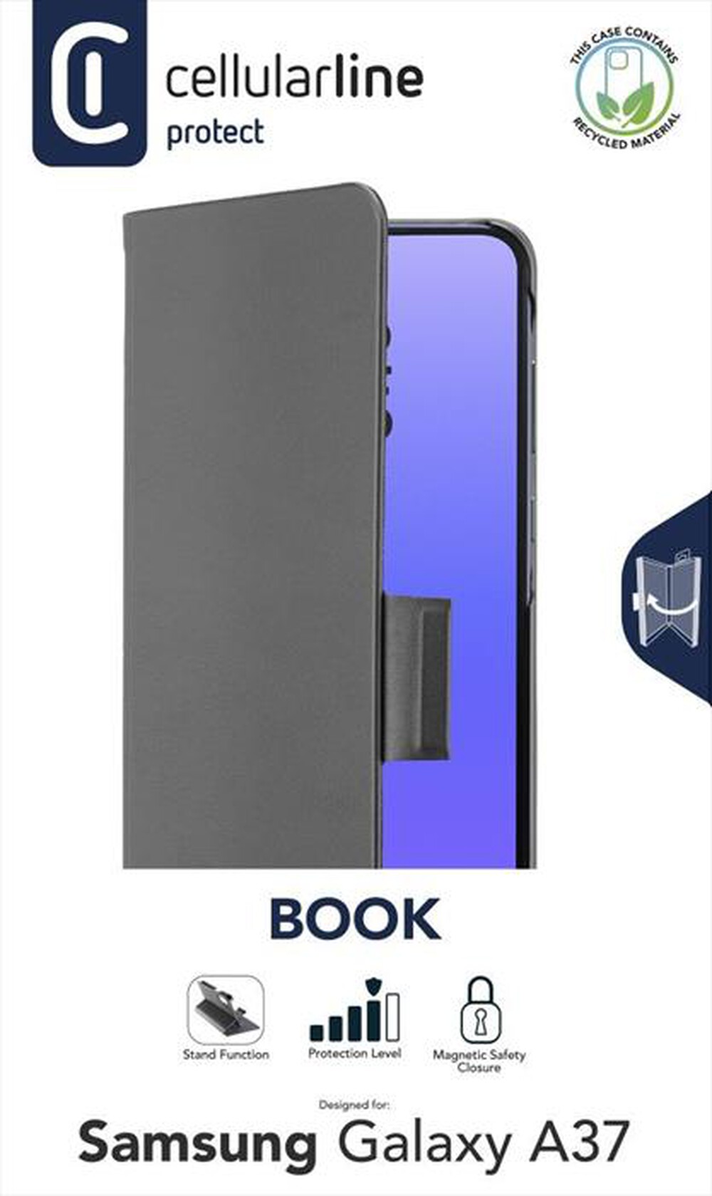 Immagine del prodotto CELLULARLINE - Custodia a libro BOOK 3 per Galaxy A37