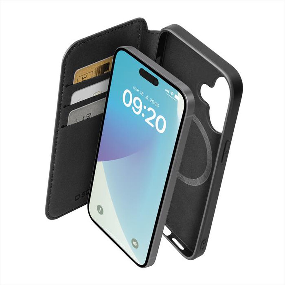 Immagine del prodotto SBS - Wallet Magsafe iPhone 16 Plus TEBKMAGSFIP1667K-Nera