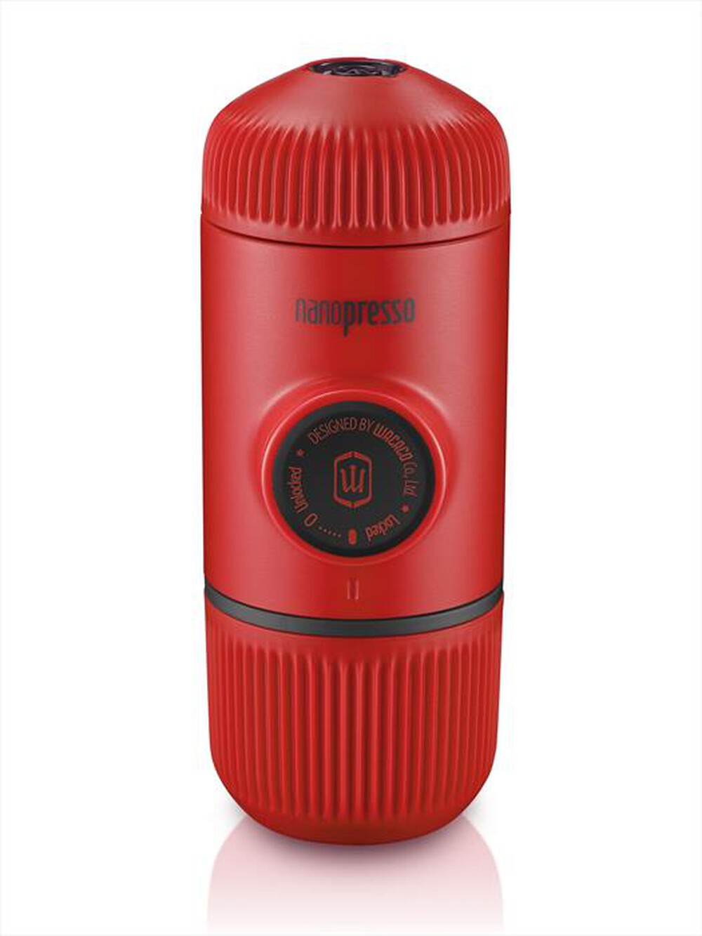"WACACO - Macchina per caffè espresso NANOPRESSO+BAG-ROSSO"