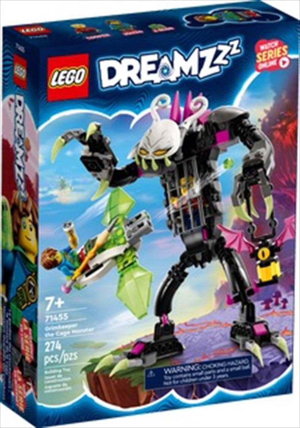 "LEGO - Il Mostro Gabbia Custode Oscuro set -71455-Multicolore"
