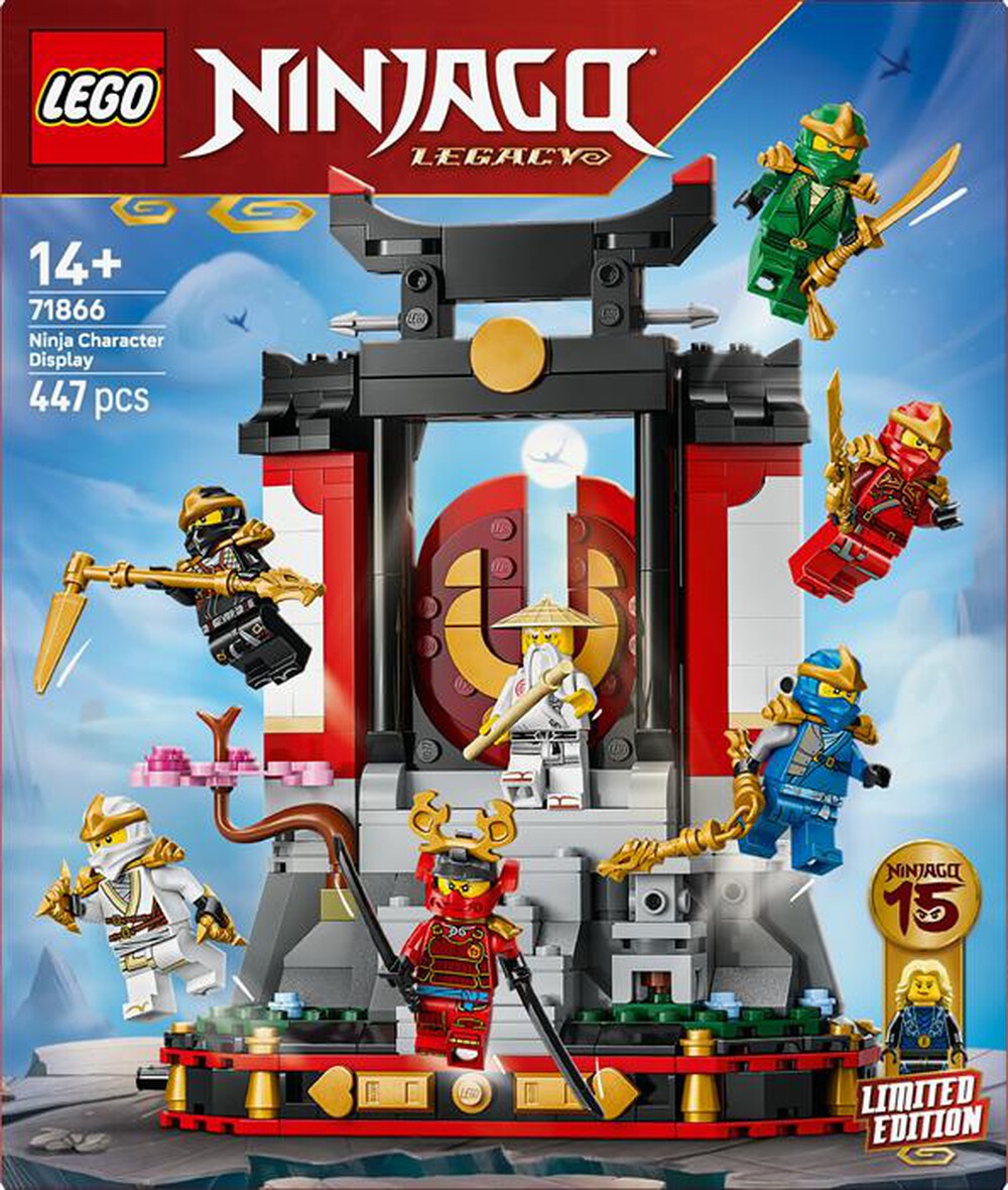 Immagine del prodotto LEGO - NINJAGO Display personaggi Ninja &ndash; 15&deg; ann - 71866