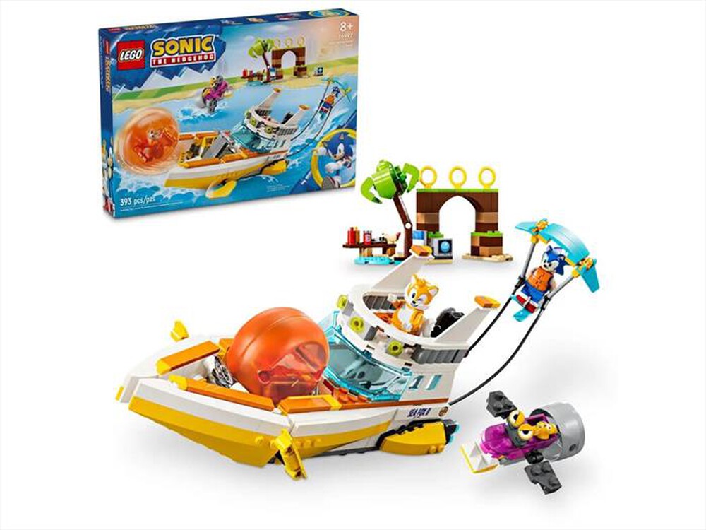Immagine del prodotto LEGO - L’aeroscafo delle avventure di Tails - 76997-Multicolore