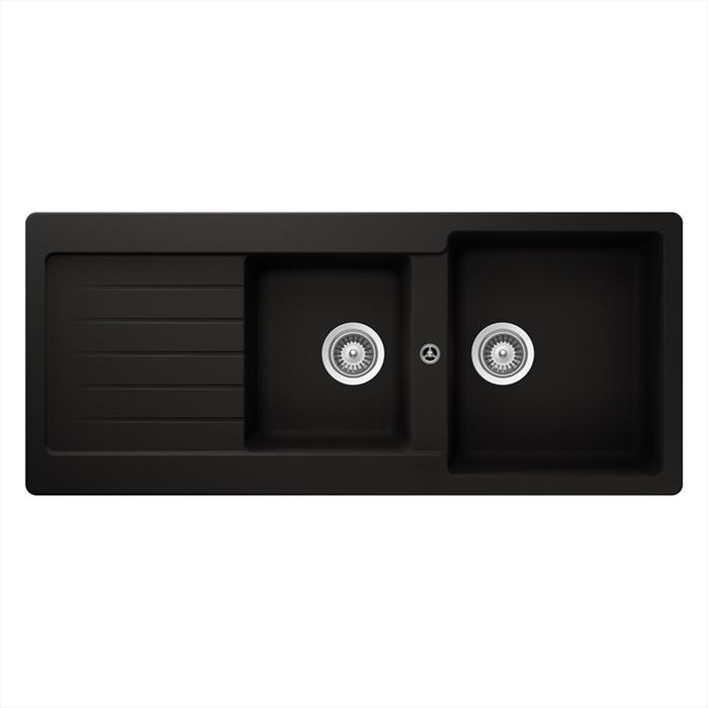 Immagine del prodotto GLEM GAS - Lavello 2 vasche GLU162BK-Nero Opaco