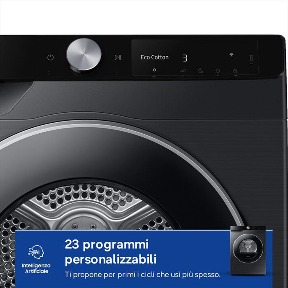 Immagine del prodotto SAMSUNG - Asciugatrice DV90DG6845LBU3 9Kg Classe A-Nero