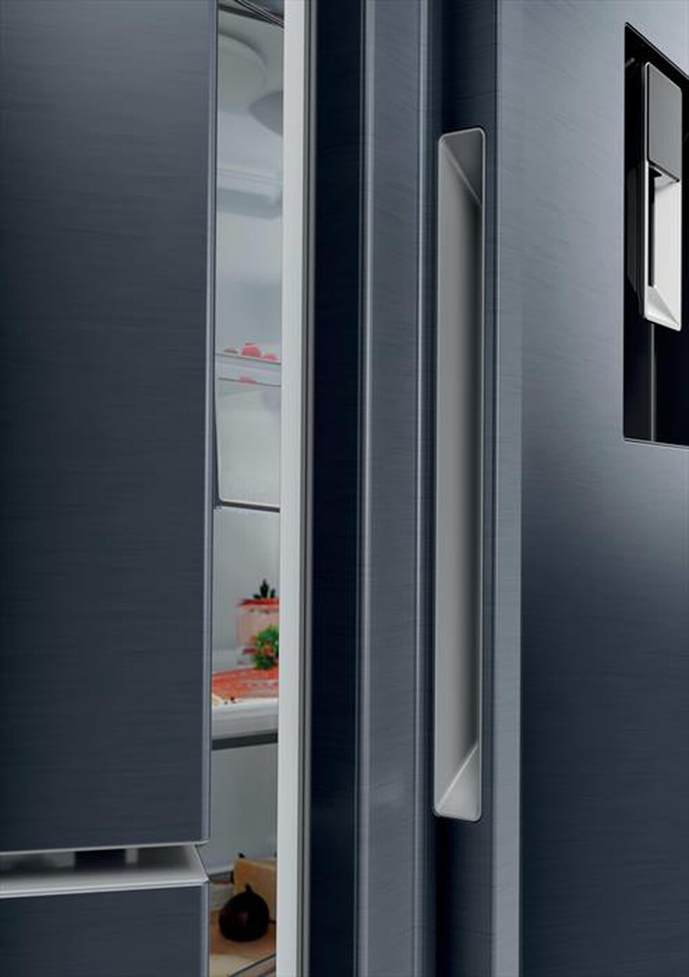 Immagine del prodotto HAIER - Frigorifero 3 Porte HSPR79F18EWMB 573L Classe E-Nero