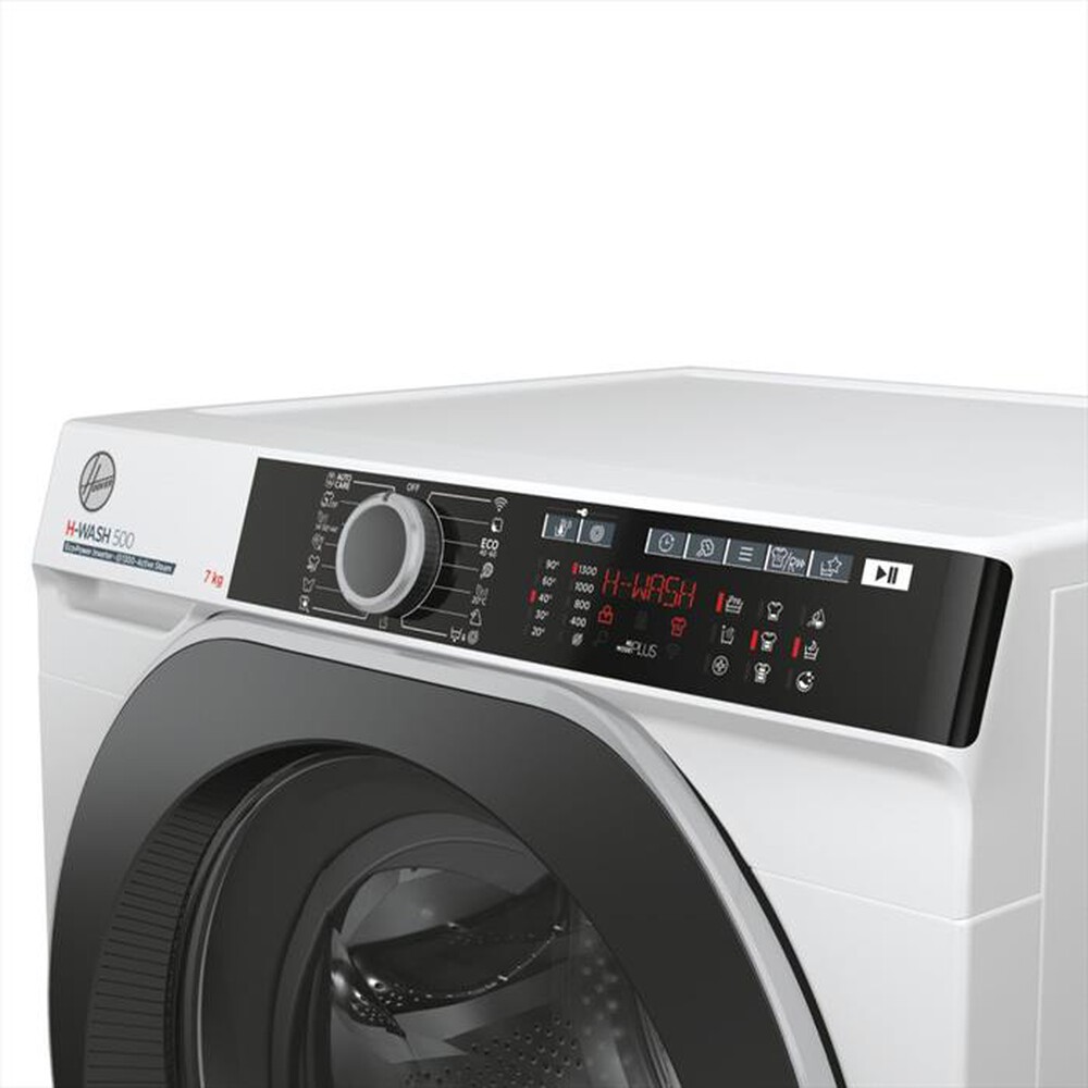 "HOOVER - Lavatrice slim HWE4 37AMBS/1-S 7 Kg Classe A-Bianco"