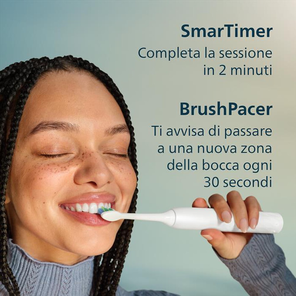 Immagine del prodotto PHILIPS - Spazzolino elettrico HX4022/01 SERIE 2100-Bianco
