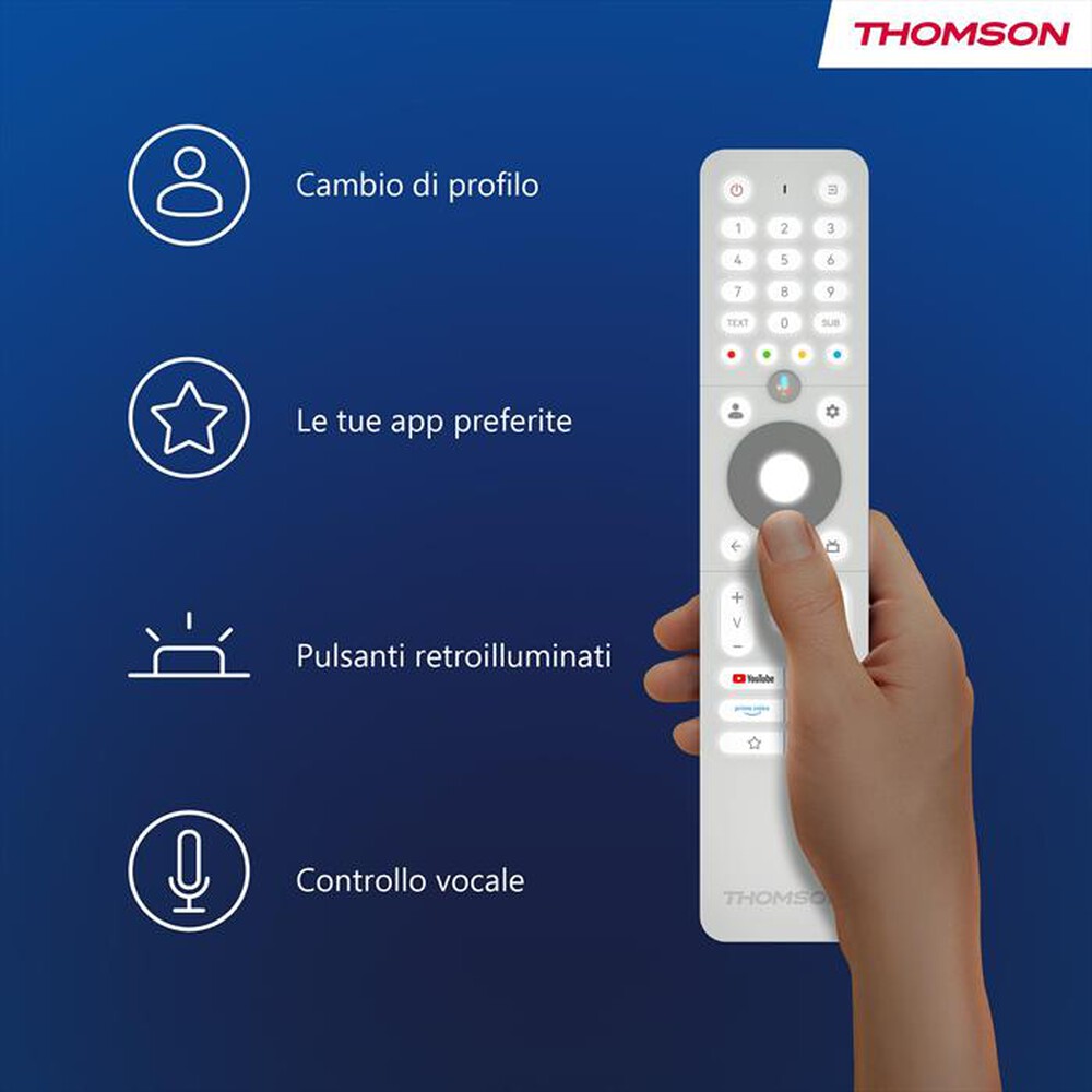 "THOMSON - Smart TV LED HD READY 32\" 32HG2S14W-Bianco"