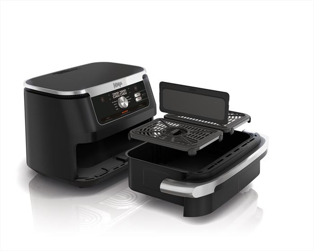 "NINJA - Friggitrice ad aria FLEXDRAWER DA 10,4L-nero"