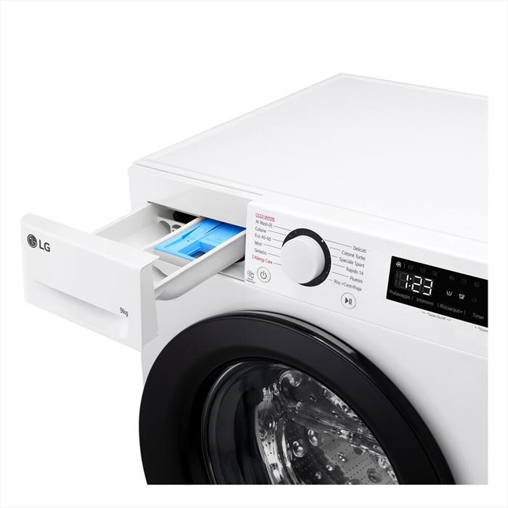 "LG - Lavatrice AI DD R3 F4R3009NSWB 9kg Classe A-Bianca"