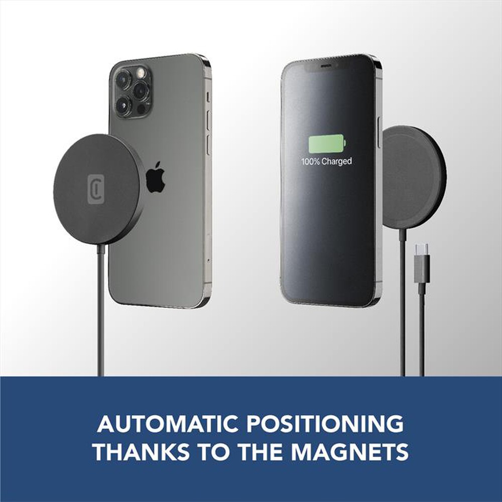 Immagine del prodotto CELLULARLINE - Base di ricarica wireless MAGSFWIRELESSCOLK-Nero
