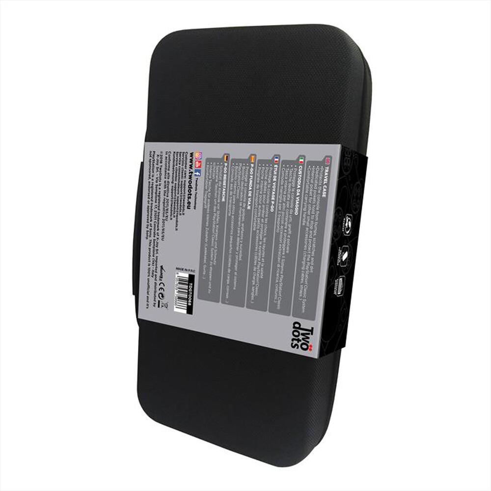 "TWODOTS - TWODOTS PS CLASSIC TRAVEL CASE-black"