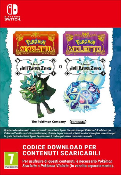 NINTENDO - POK&Eacute;MON SCAR/VIOL - IL TESORO DELL'AREA ZERO - DLC