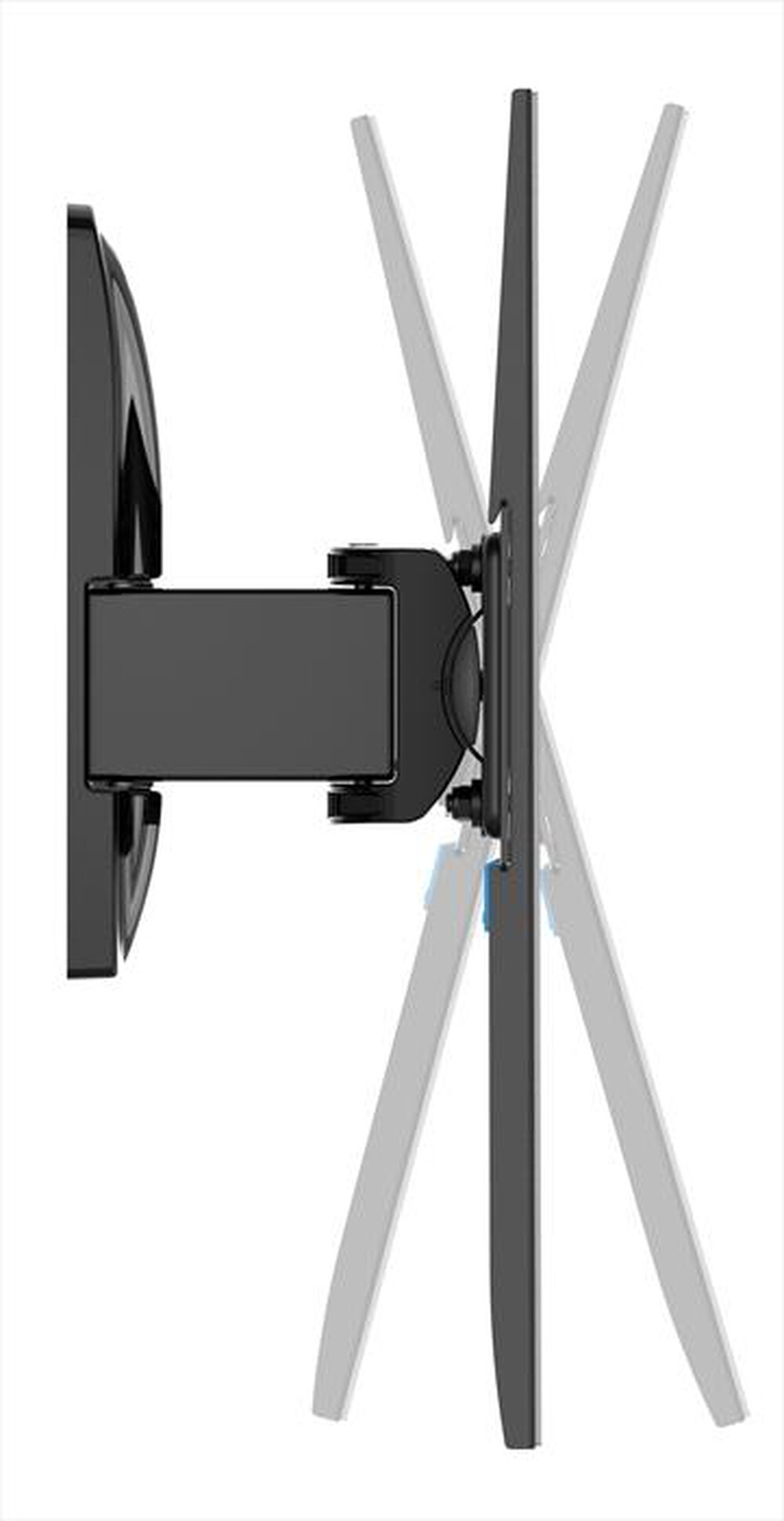 "MELICONI - Supporto TV EXTRA 400 DUO CG 60 Kg-Nero"