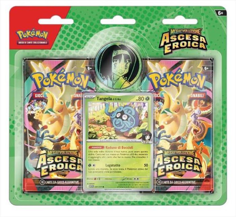 Immagine del prodotto POKEMON - Megaevoluzioni Ascesa Eroica Erika Ubaldo PK10312I