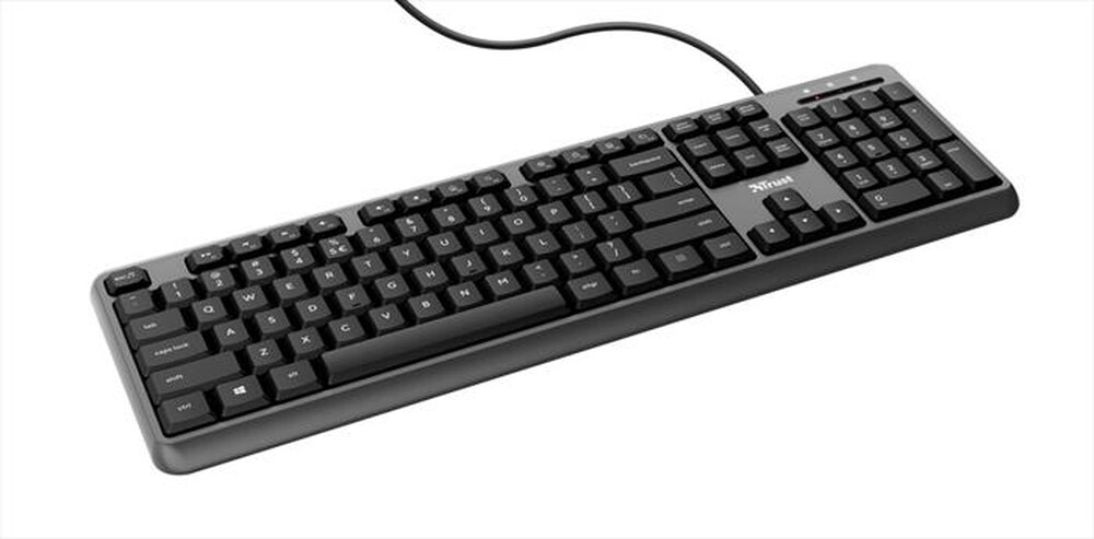 Immagine del prodotto TRUST - ODY WIRED KEYBOARD IT-Black/Grey