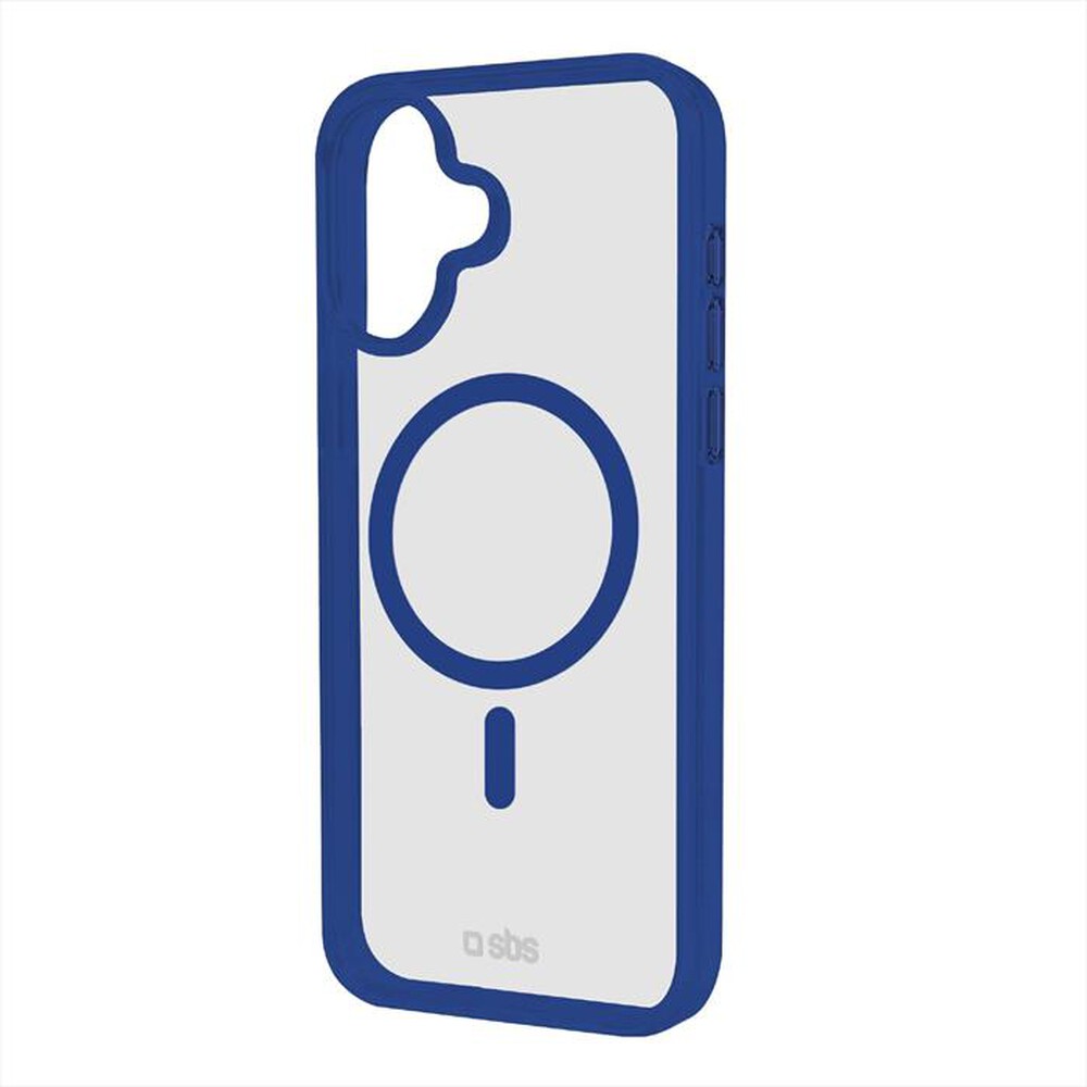 "SBS - Cover Mag Frame iPhone 16 TEMAGCOLIP1661B-Blu"