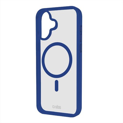 SBS - Cover Mag Frame iPhone 16 TEMAGCOLIP1661B-Blu