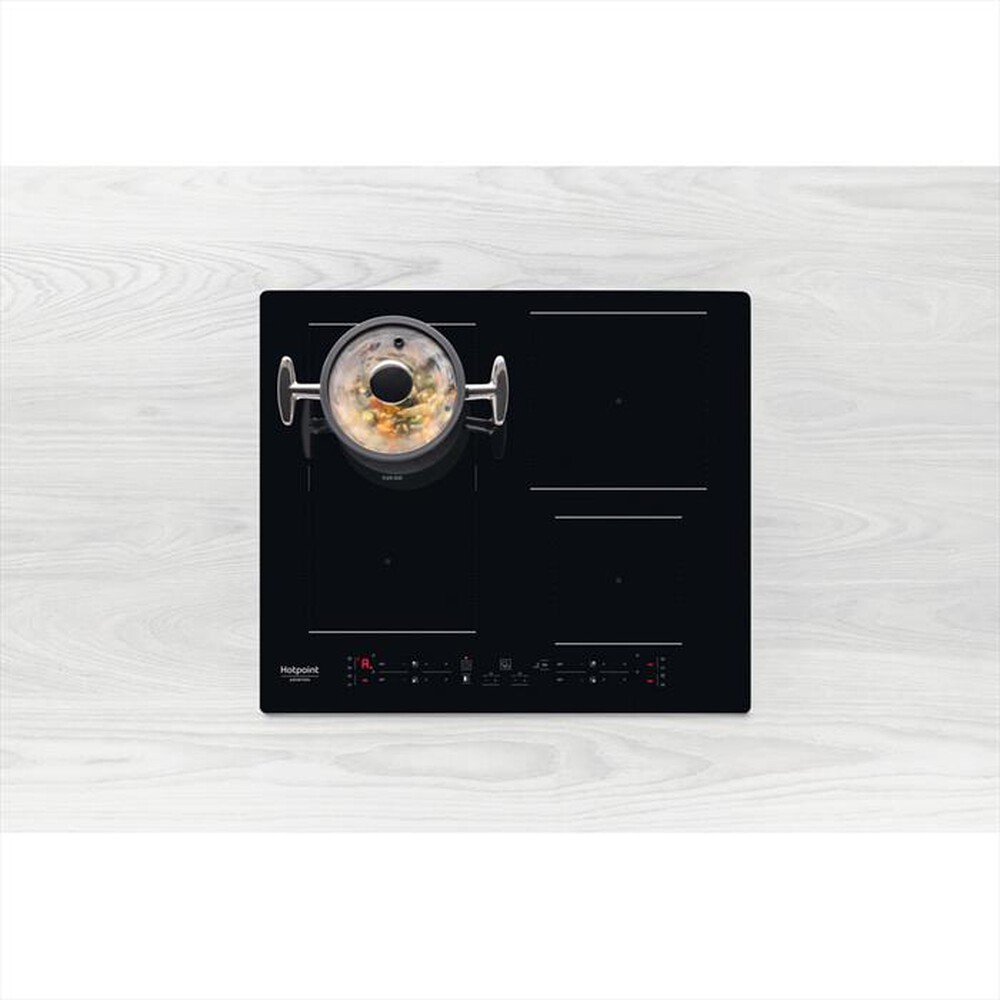 "HOTPOINT ARISTON - Piano induzione HB3160C NE 59 cm-Nero"