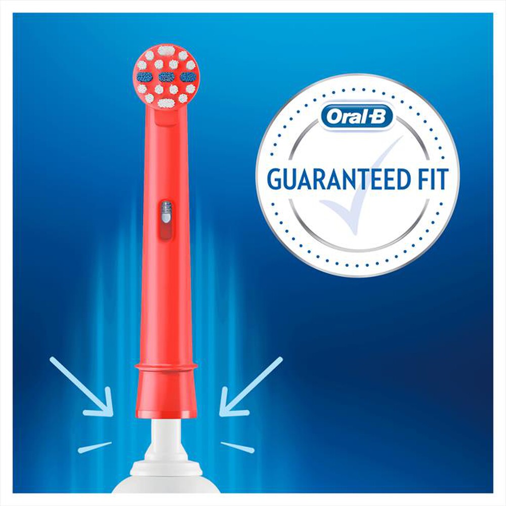 Immagine del prodotto ORAL-B - Testine Kids, 3 Pezzi-Viola