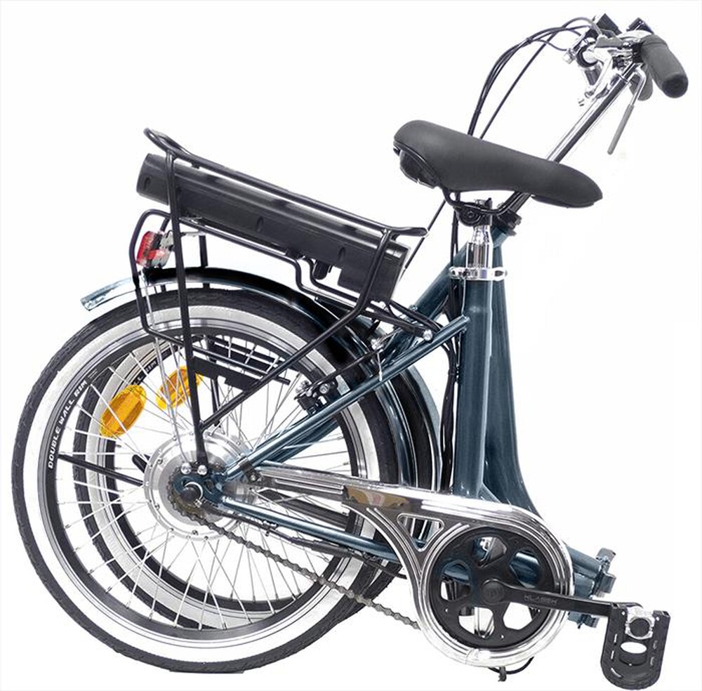 "IBIKE - City bike FOLD GREEN-BLU TURCHESE"