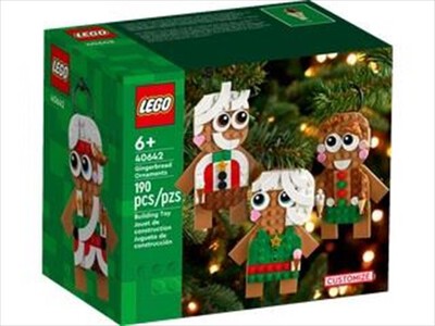 LEGO - ORNAMENTI DI PAN DI ZENZERO - 40642-Multicolore