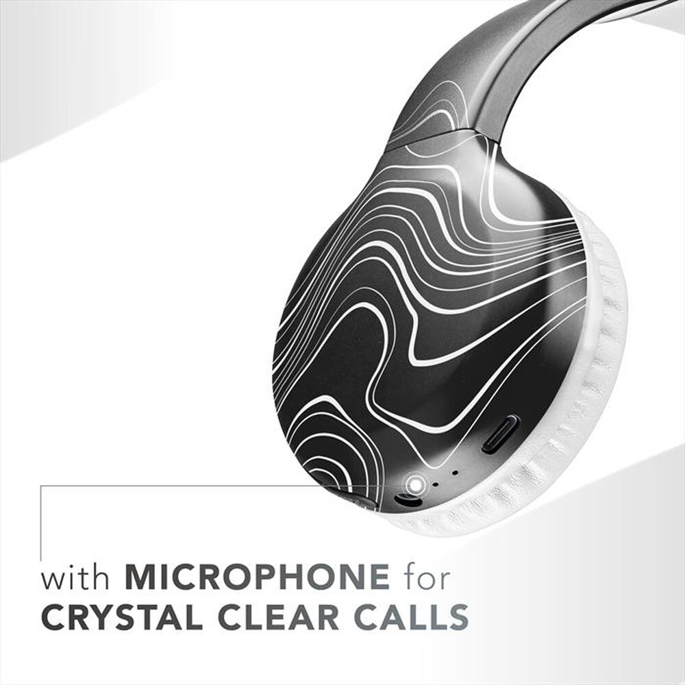 Immagine del prodotto CELLULARLINE - Cuffia wireless on-ear BTMUSICSOUNDFAN241-Nero