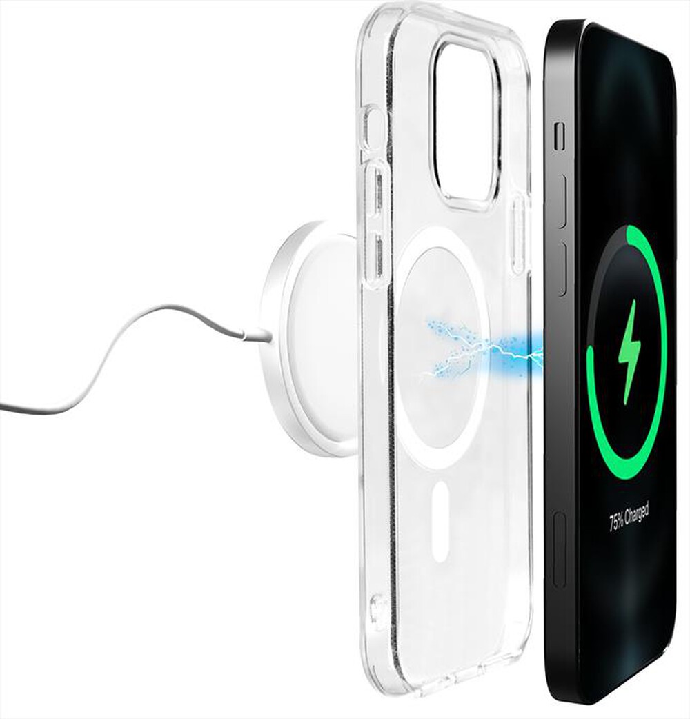 "PURO - Cover IPC14P67LITEMAGTR per iPhone 14 Pro Max-Trasparente"