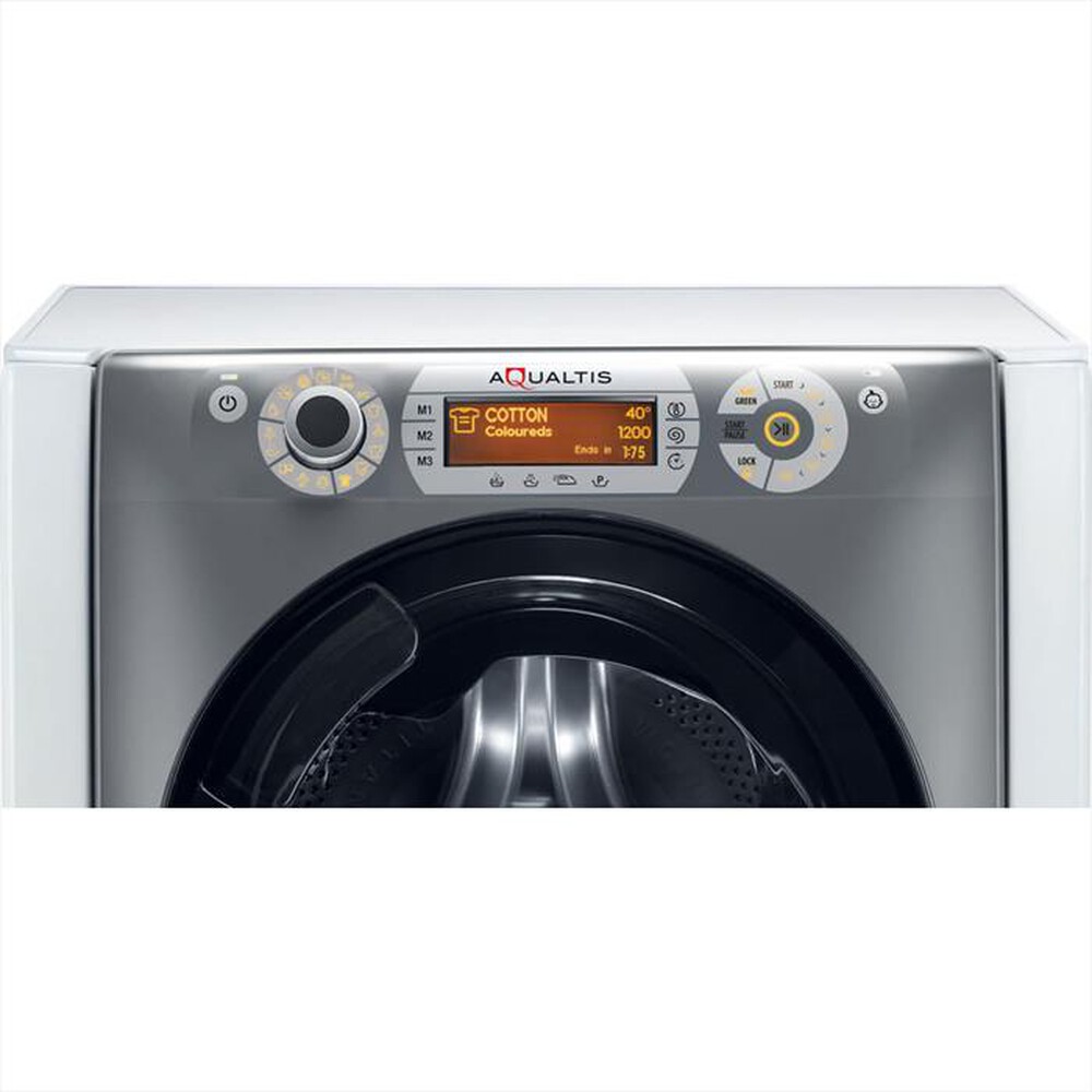 "HOTPOINT ARISTON - Lavatrice slim AQUALTIS AQSD723 EU/A N 7Kg ClasseD-Bianco"