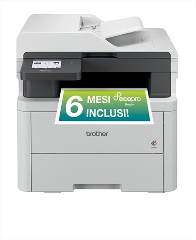 BROTHER - Multifunzione MFCL3740CDWERE1-Bianco,  BROTHER - Multifunzione MFCL3740CDWERE1-Bianco