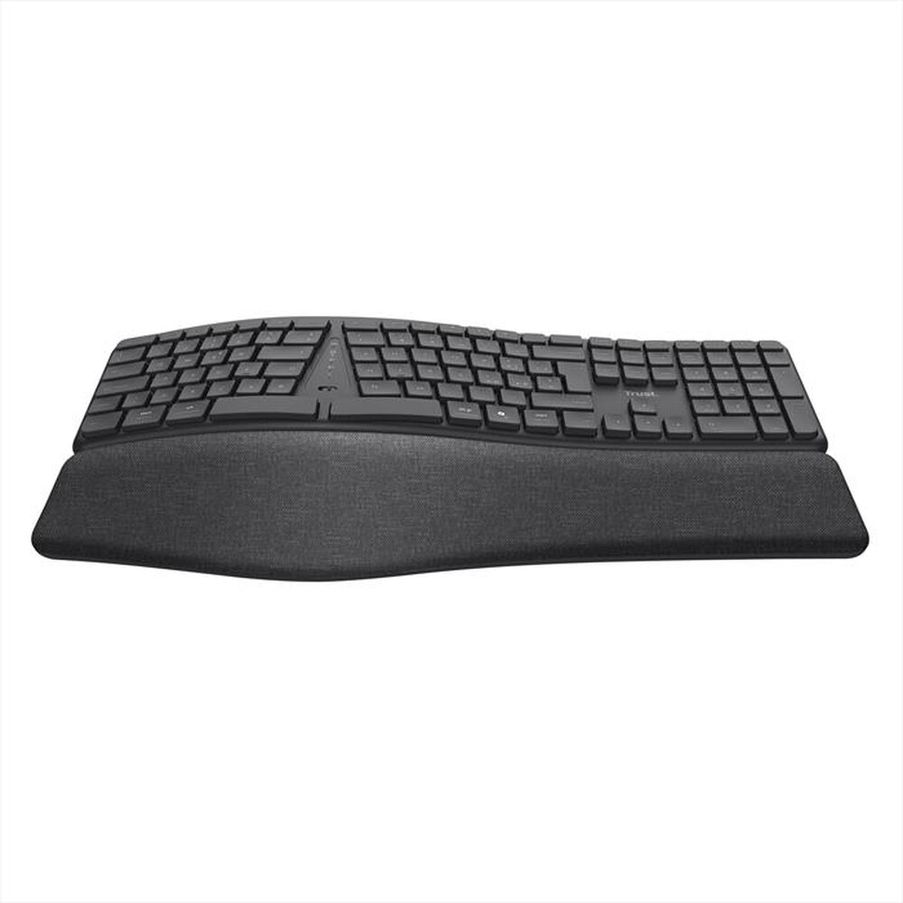 Immagine del prodotto TRUST - Tastiera wireless multi-dispositivo ergo KEYRA-Black