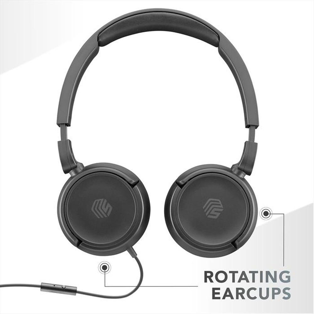 Immagine del prodotto CELLULARLINE - Cuffie a padiglione chiuso MUSICSOUNDFULLCK-Nero