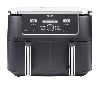 NINJA - Friggitrice ad aria dual zone max da 9,5 L A-nero