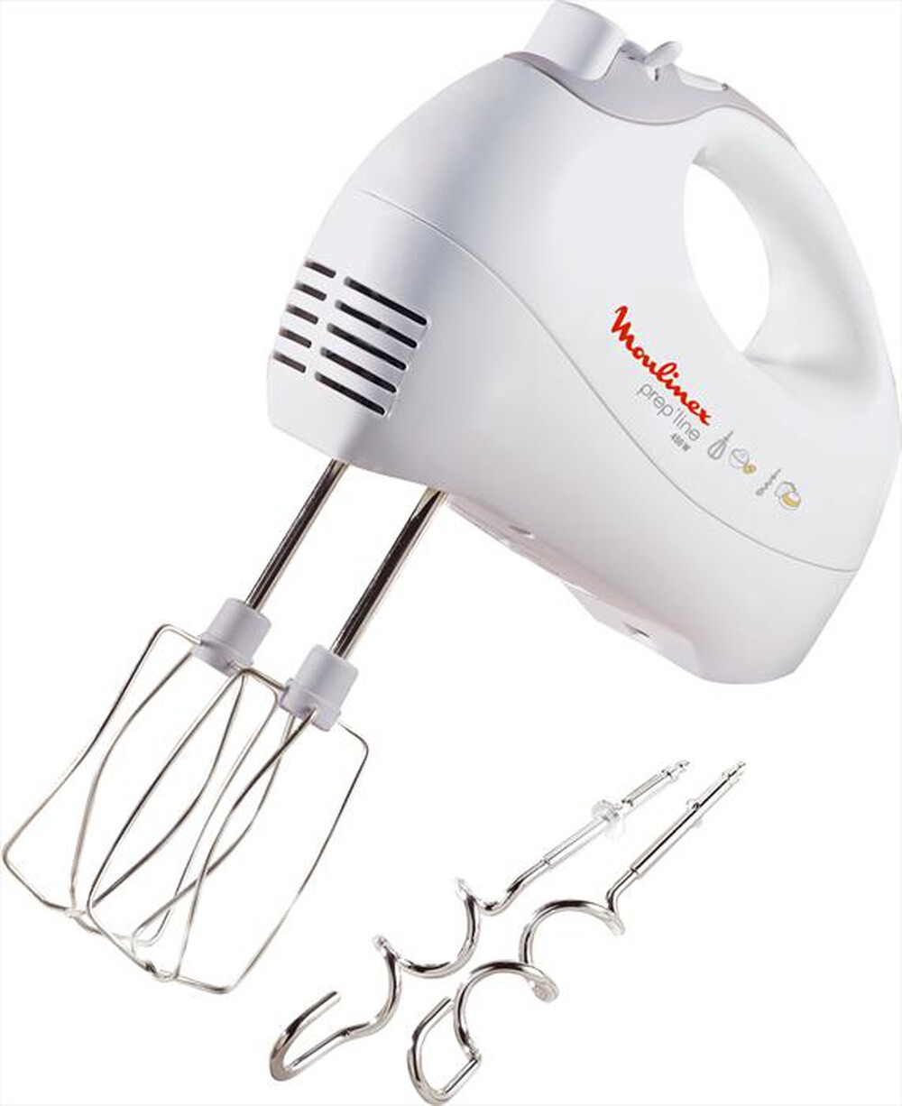 "MOULINEX - HM412- Frusta con Ciotola-Bianco"