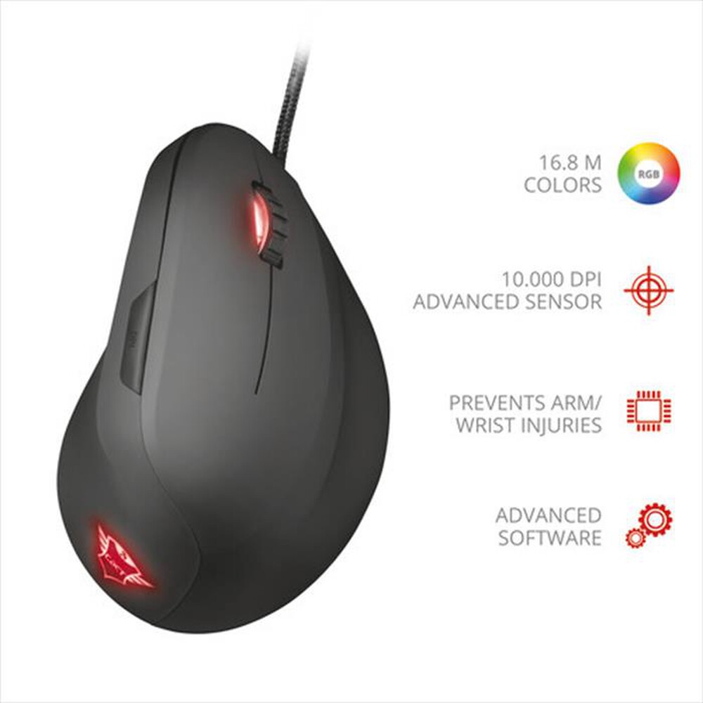 Immagine del prodotto TRUST - GXT144 REXX VERT GAM MSE-Black