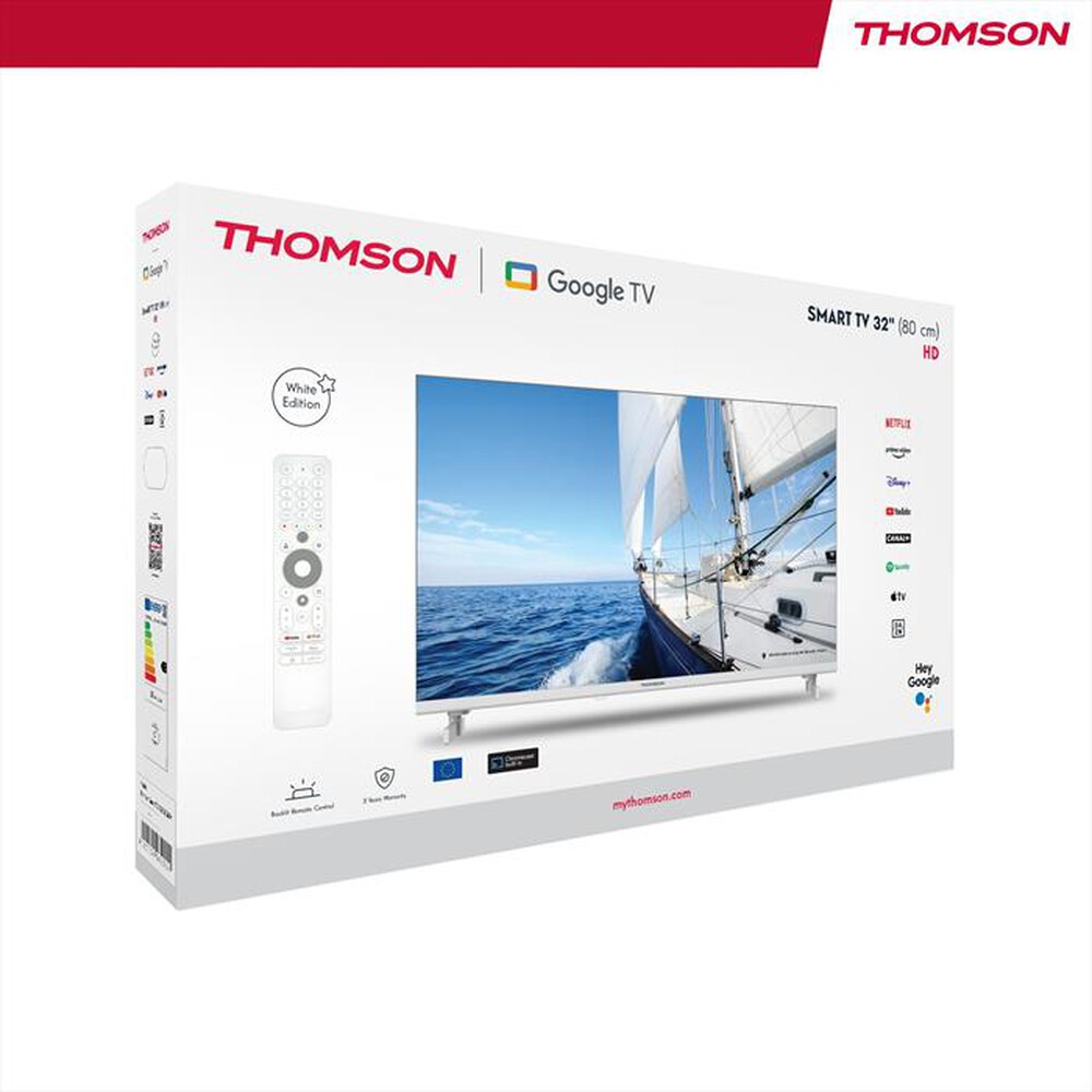 "THOMSON - Smart TV LED HD READY 32\" 32HG2S14W-Bianco"