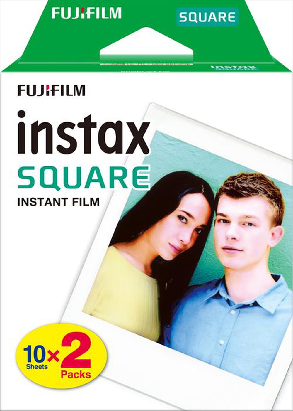 "FUJI - INSTAX SQUARE FILM 20 FOGLI"