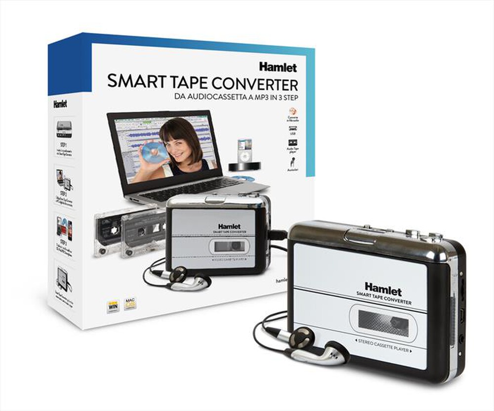 Immagine del prodotto HAMLET - DA AUDIOCASSETTA A MP3-Silver