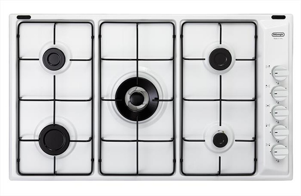 "DE LONGHI - Piano cottura a gas BL 59 DD 86cm-Bianco"