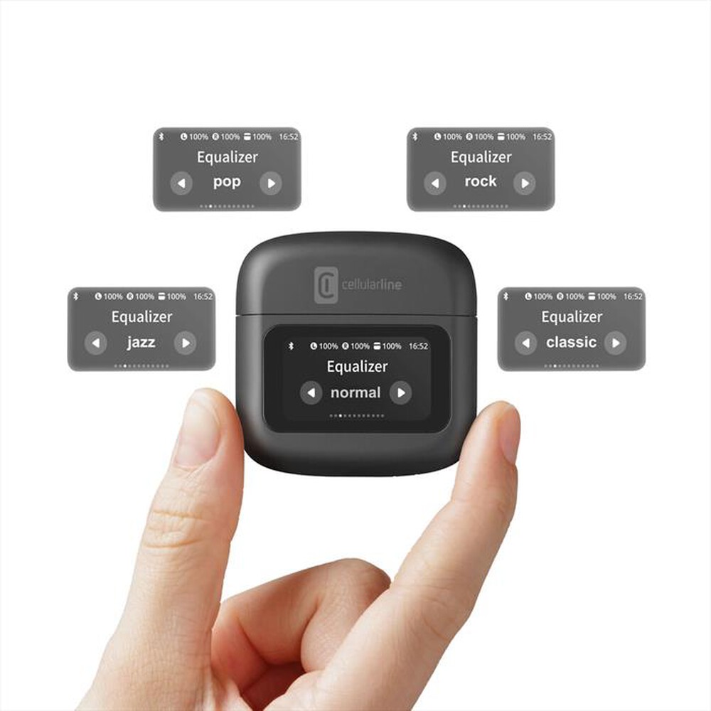 Immagine del prodotto CELLULARLINE - Auricolare bluetooth HUSH-Nero