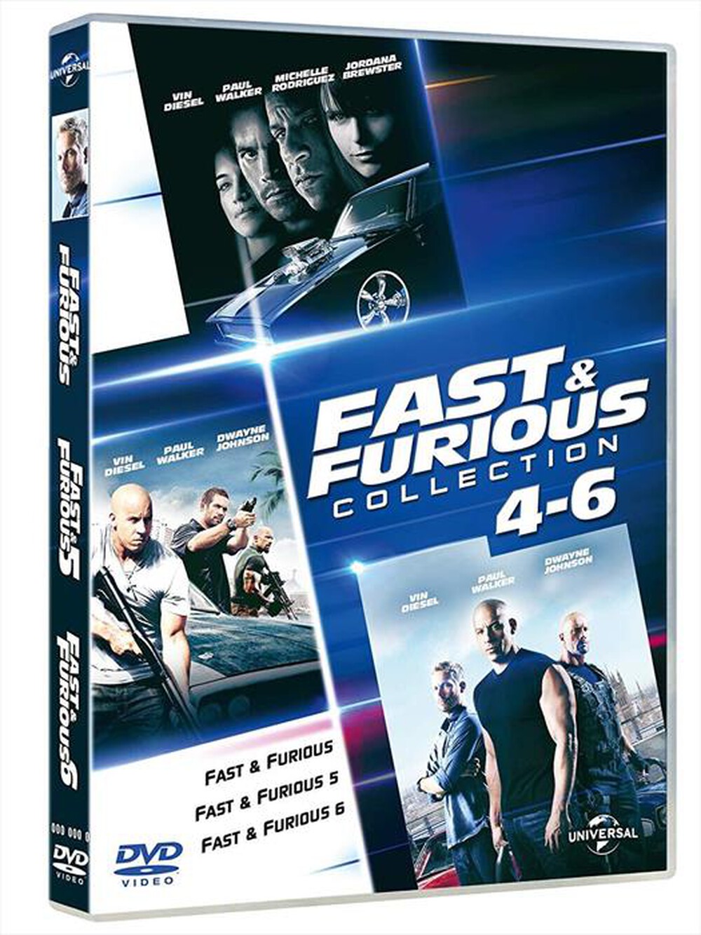 "WARNER HOME VIDEO - Fast & Furious Family Collection (3 Dvd)"