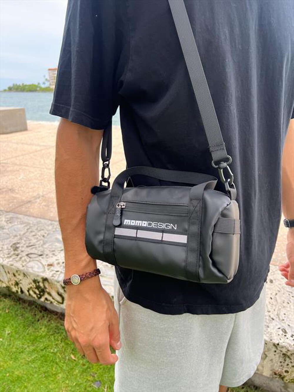 Immagine del prodotto MOMODESIGN - Borsa impermeabile HB21 per manubrio-tessuto impermeabile