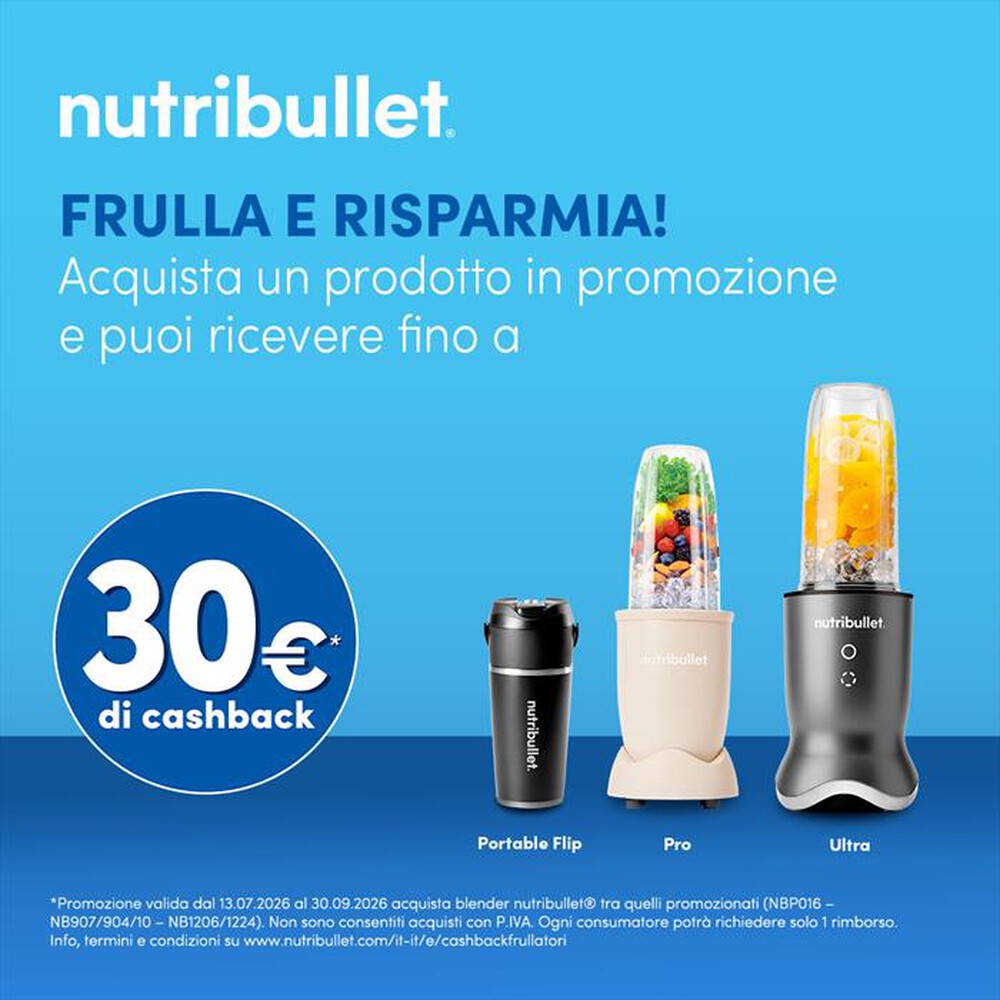 Immagine del prodotto NUTRIBULLET - Frullatore Pro NB907MAW-Bianco matte