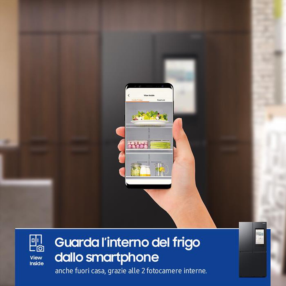 Immagine del prodotto SAMSUNG - Frigorifero 4 porte RF65DG9H0EB1EF Classe E 637 lt-Antracite