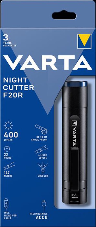 VARTA - Torcia NIGHT CUTTER F20R