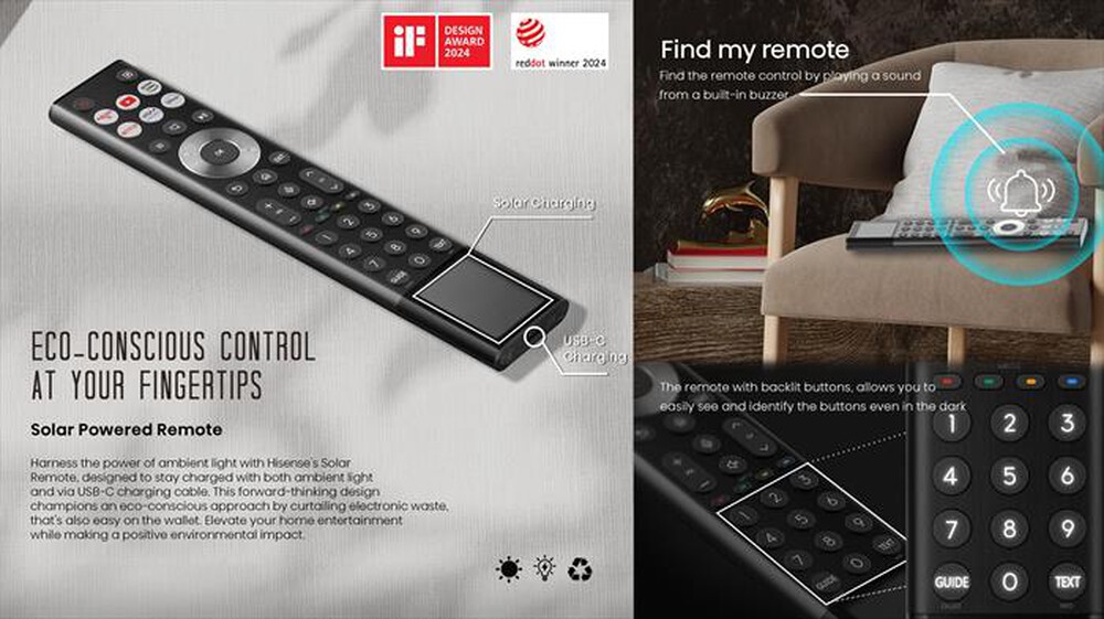 Immagine del prodotto HISENSE - Videoproiettore PL2-Metallo - Grigio Carbone