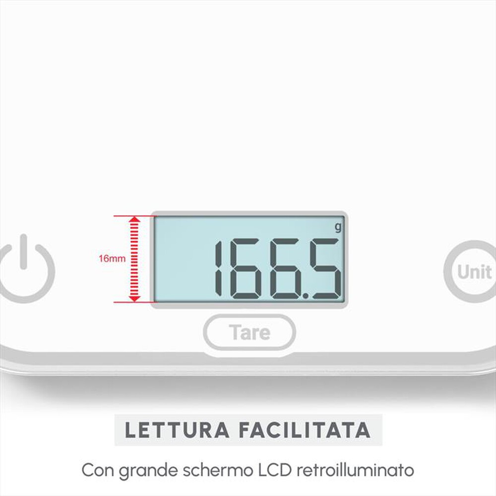 Immagine del prodotto MOULINEX - Bilancia da cucina BN50U0V0-Bianco