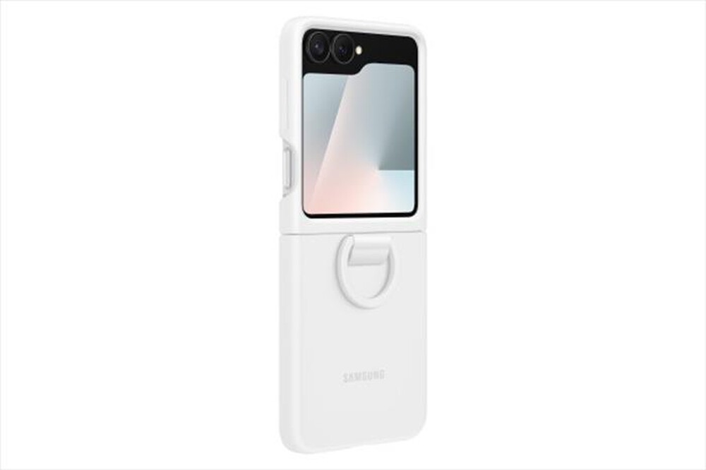 Immagine del prodotto SAMSUNG - Cover SILICONE RING CASE per Galaxy Z Flip6-White
